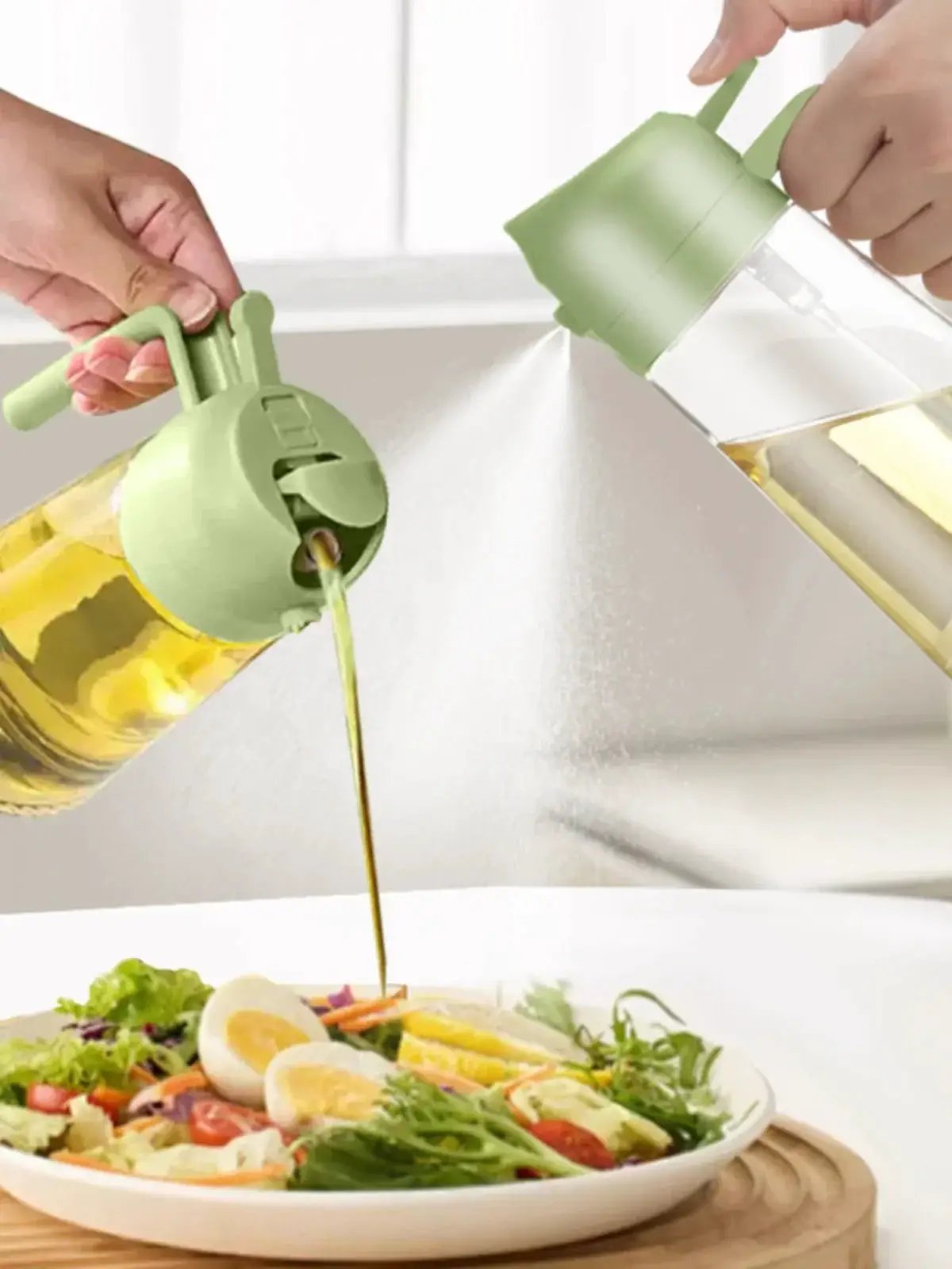 Anmai Glass Oiler Spray Dual Purpose Oil Sprayer For Kitchen - OurLum.com