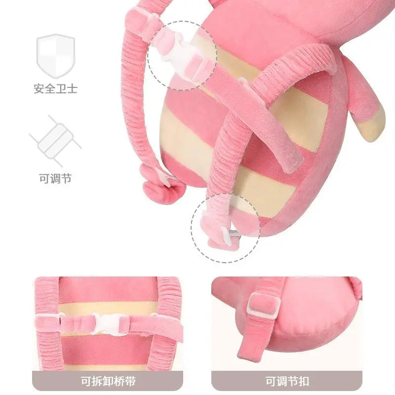 Autumn Winter Head Protection Pillow For Kids Walking