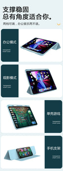 For iPad Pro 10.5 Air3 New Pen Slot Air4 Flip Case Cover