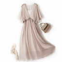 Breathable Silk Dress for Women Summer