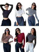 Warm Office Shirt for Her - Clear Fit