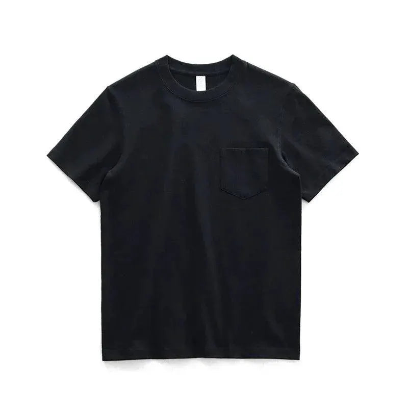 Workwear White Pocket Tee Durable Cotton — product view 11