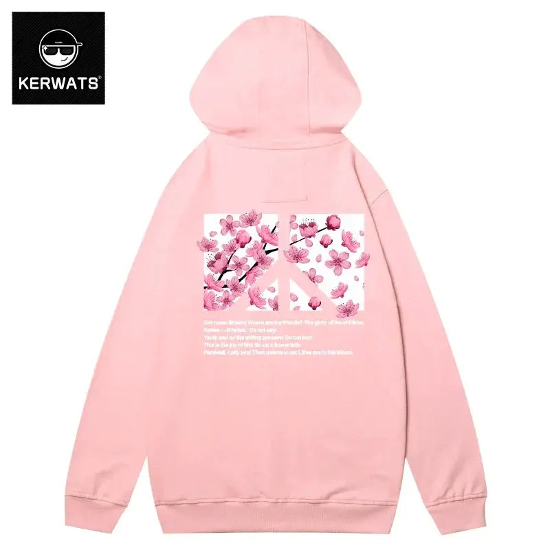 Kerwats Loose Plus Size Large Hoodies For Men 100 Cotton