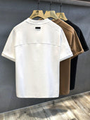 316G Minimalist Elbow-Sleeved Men's T-shirt for Comfort