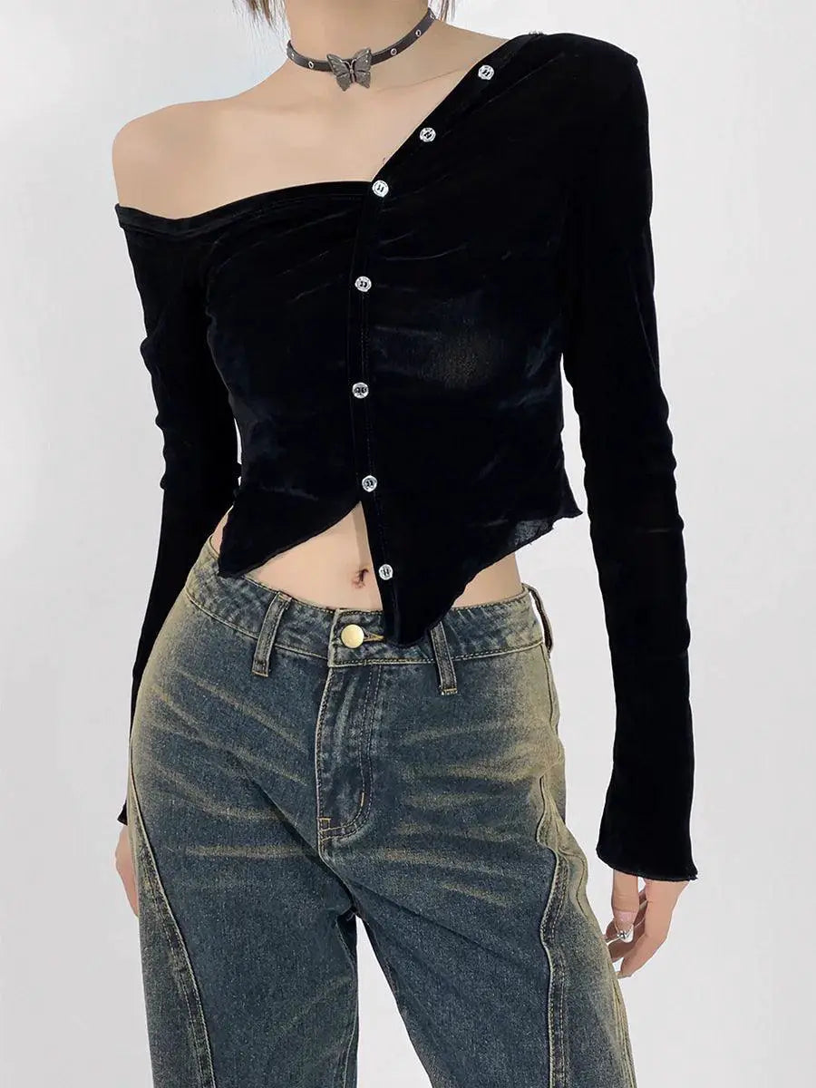 Off The Shoulder Pure Desire Tee Autumn Style Upgrade