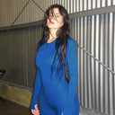 Cozy Winter Zip Up Jumpsuit for Women