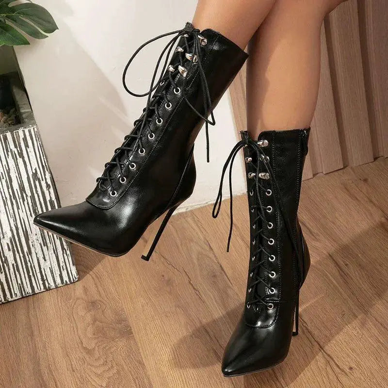 Knight Boots Women High Heels Winter Boots Elevate Style