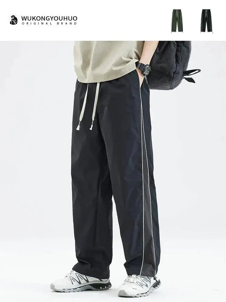Wukong Retro Sports Pants Effortless Streetwear Style