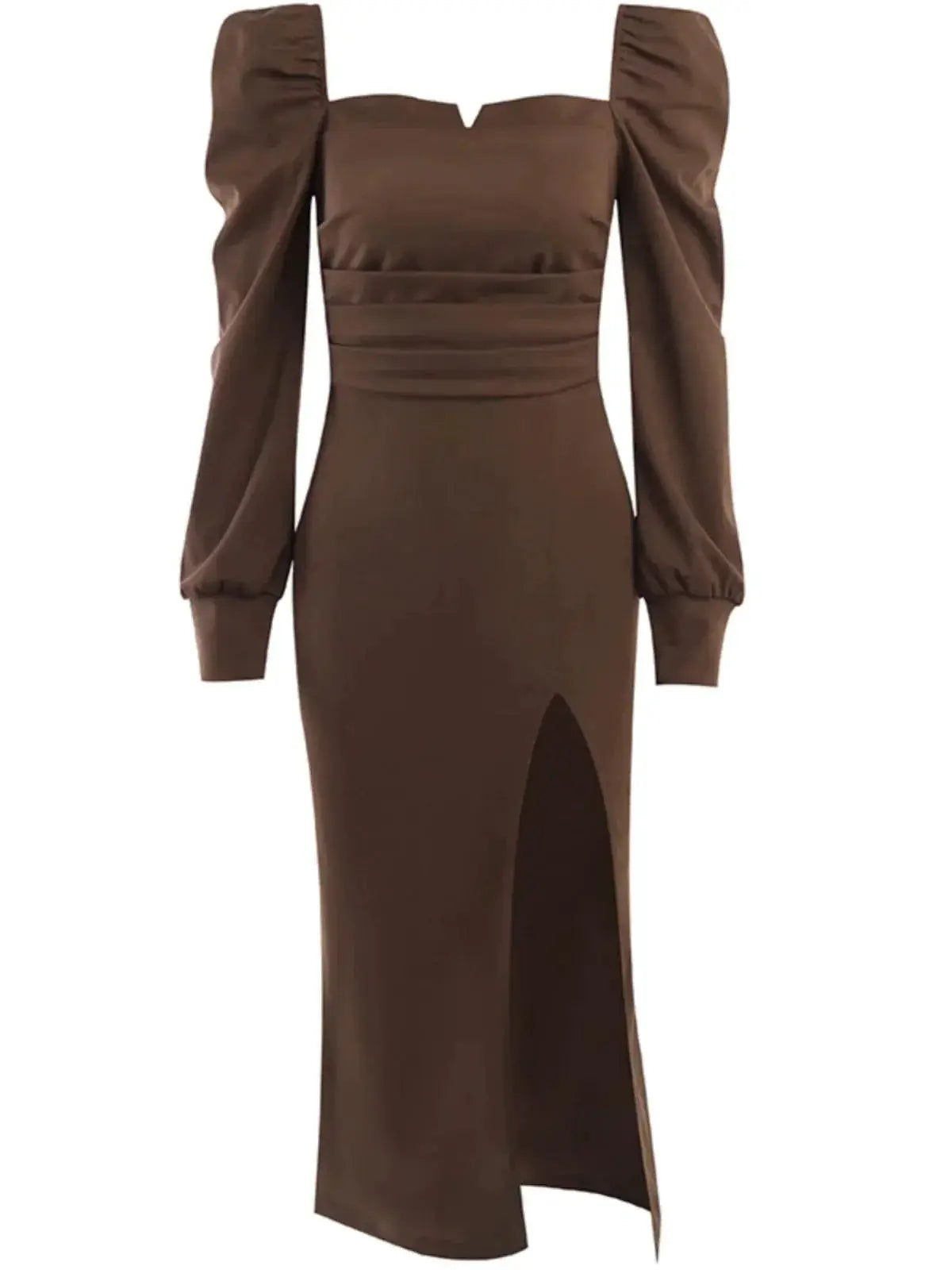 Girlsat18 Socialite Slit Dress Elegant Chic Spring Essential