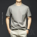 Classy White Cotton T-shirt Summer Style Essential for Men