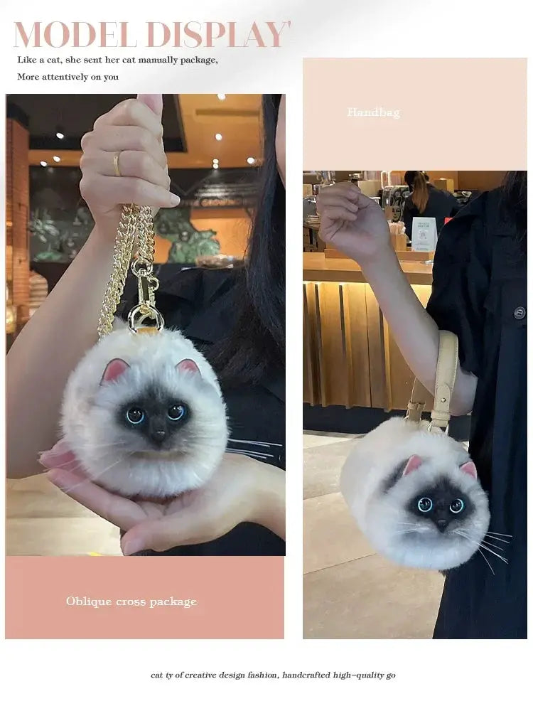 Cat Taimeng Niche Style Ladies Phone Bag Portable Everyday
