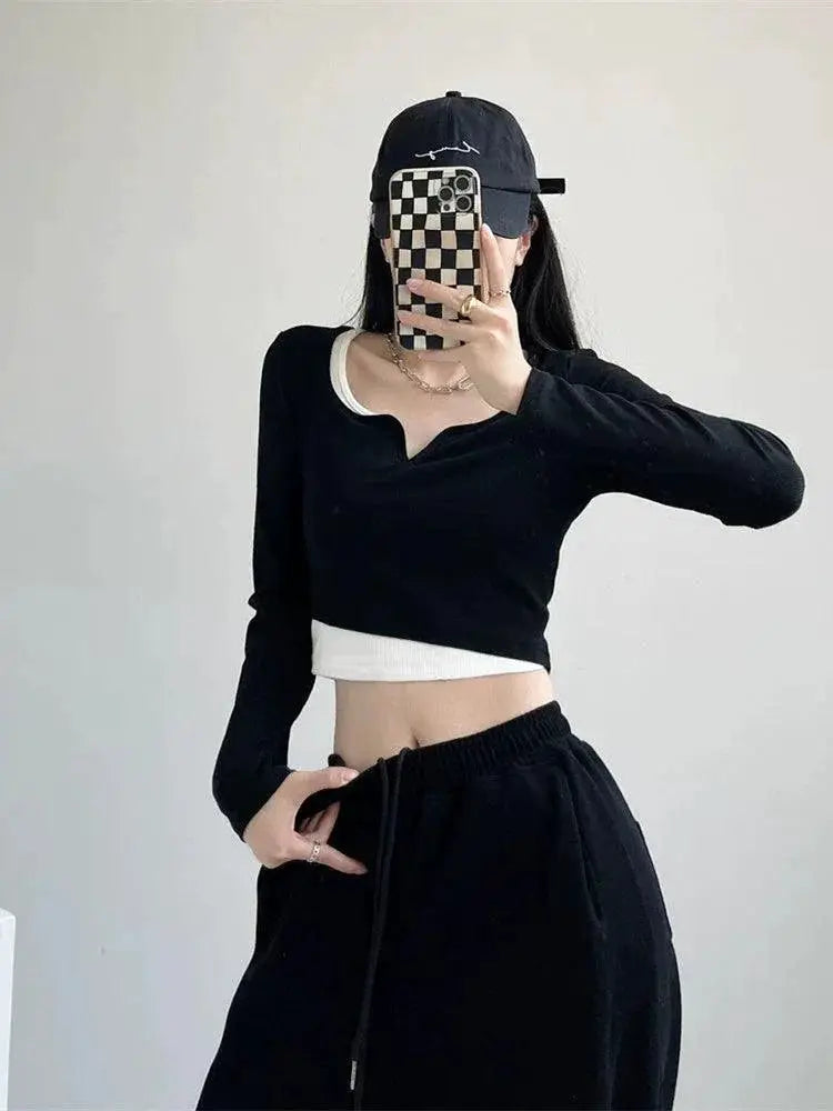 Retro Jazz Top Vintage Style Winter Blouse Street Fusion