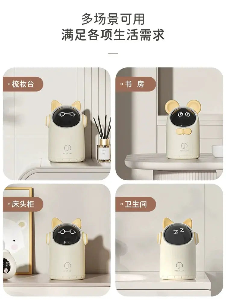 Smart Sensor Desktop Trash Bin Mini Barrel Luxury Hands Free