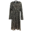 Bling Sequin Sparkle High Waist Gown Elegant Evening Dress