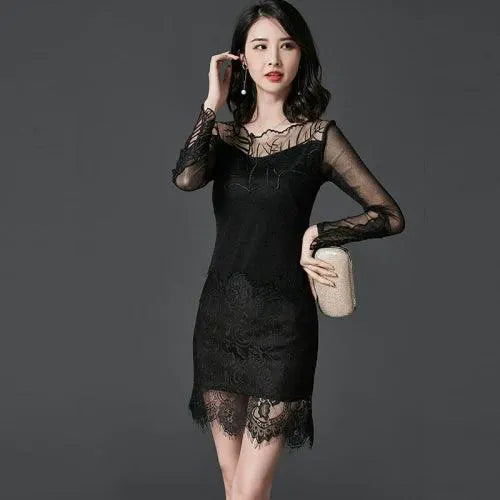 Spring Lace Slim Fit Shirt For Modern Women Style Essentials