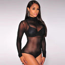 Spring Mesh Lace Tee: Chic Hollow Top For Stylish Comfort