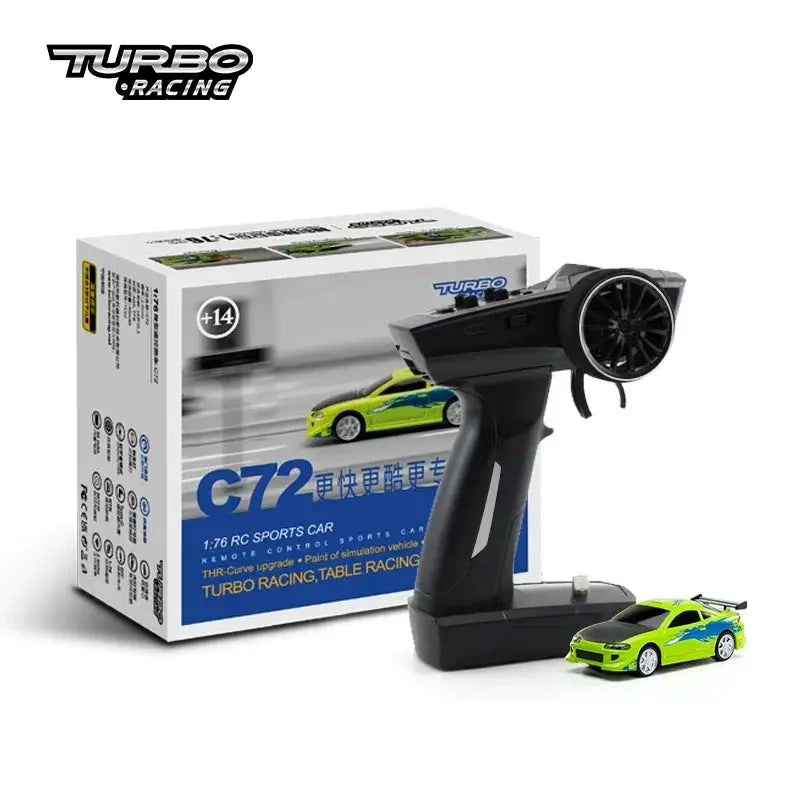 Turbo Racing 1 76 Mini RC Car Electric C72 RTR For Ages 14