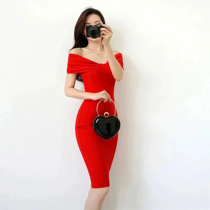 Slimming Tuxedo Dress For Elegant Eveningwear Style
