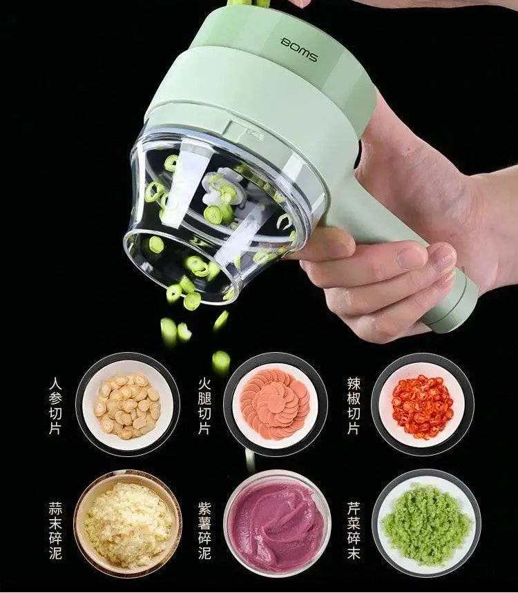 Lianna German Wireless Garlic Grinder Chopping Artifact
