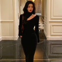 Cashmere Turtleneck Coat Luxurious Korean Style Fashion