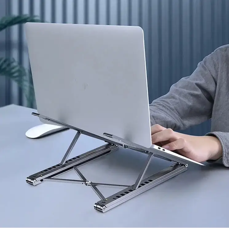 Paifan Adjustable Aluminum Alloy Laptop Heightening Bracket