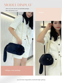 Summer Handmade Cat Shoulder Bag Cute Design Niche Style