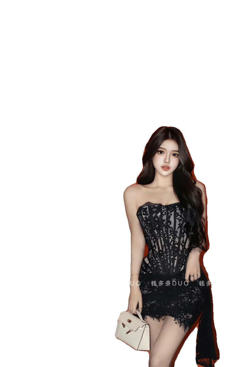 Birthday Lace Black Dress Sexy Summer Statement Style