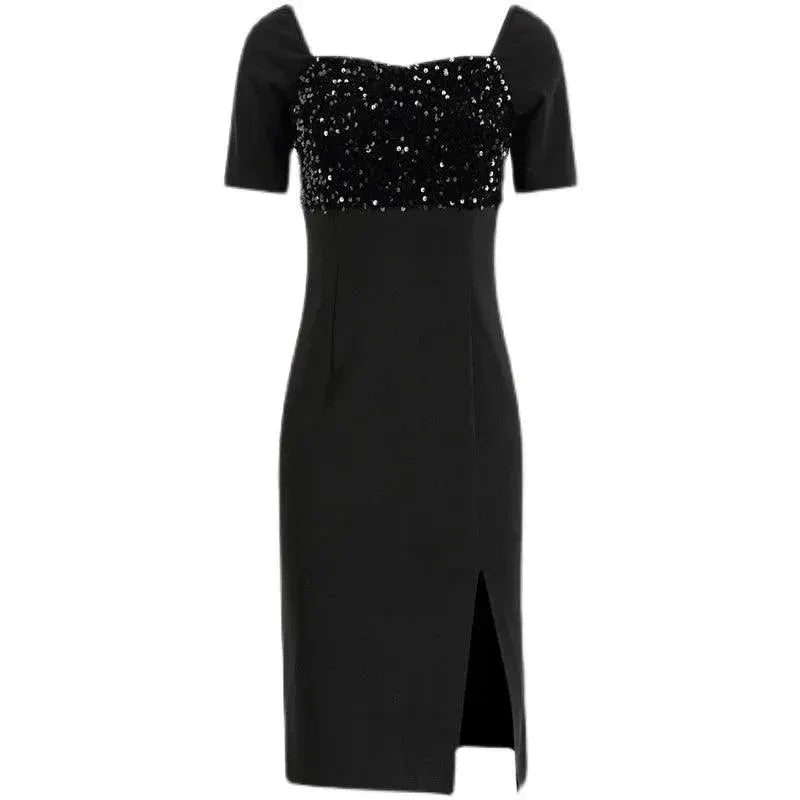 Luxury Sequin Skirt Exquisite Socialite Style For Summer