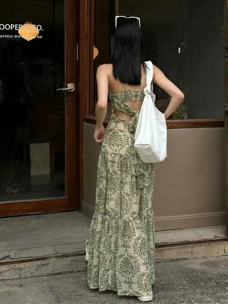 Summer Elegance Off Shoulder French Sling Dress Shop Now