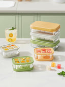 Silicone Press Food Grade Mini Single Ice Cube Mold Tray