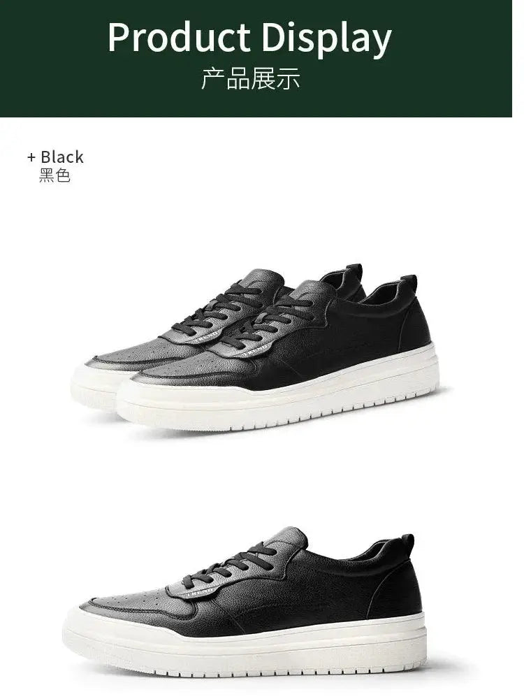 Gog Fall Winter Men Elevator Shoes For Casual Style