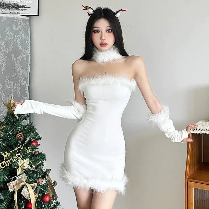 Sylcue Glamorous Elegant New Year Party Dress For Women