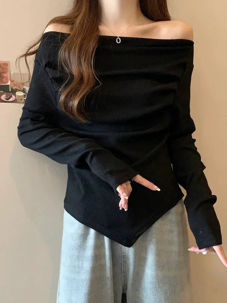 Seductive Plus Size Off The Shoulder Top All Season Style