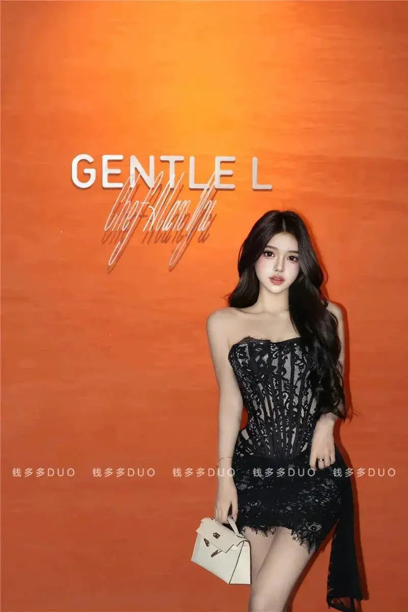 Birthday Lace Black Dress Sexy Summer Statement Style