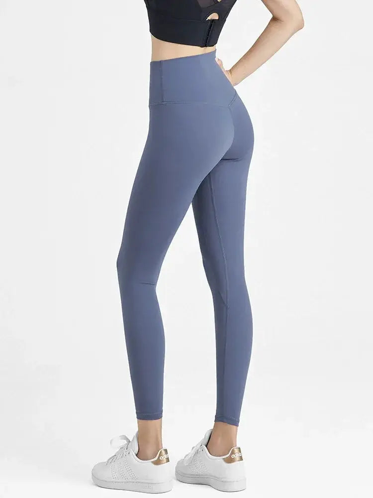 Hip Lifting Yoga Fitness Pants No Embarrassment Line Design