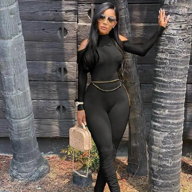 Women's Stylish Overalls Jumpsuit Trendy Clubwear Fashion