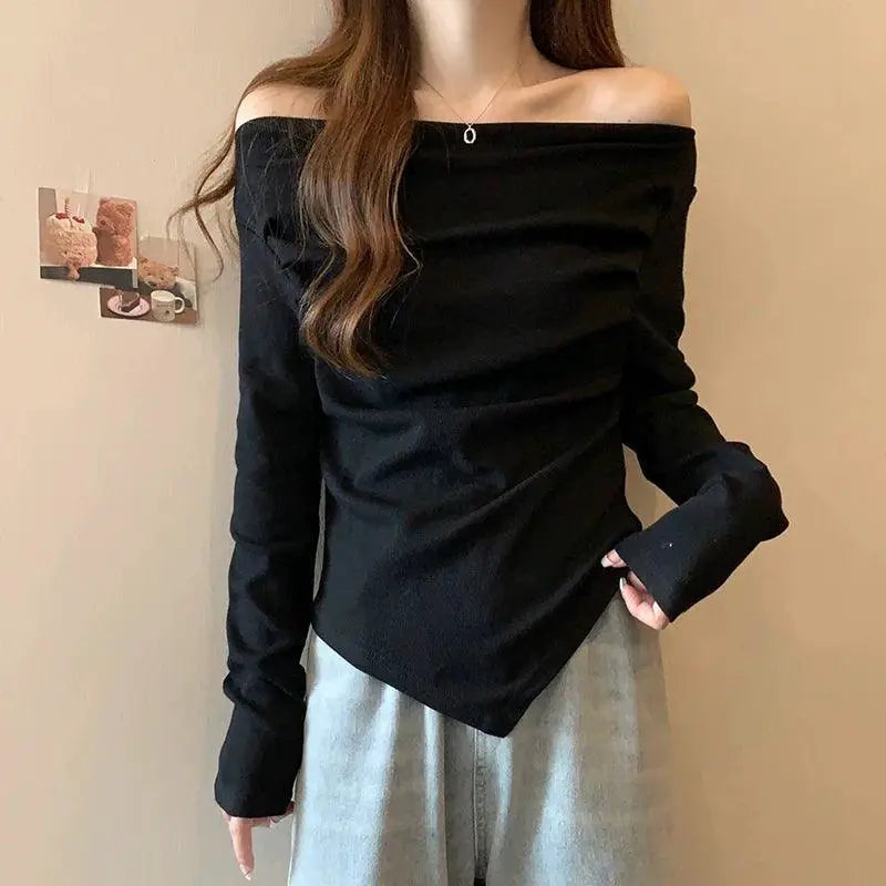 Seductive Plus Size Off The Shoulder Top All Season Style
