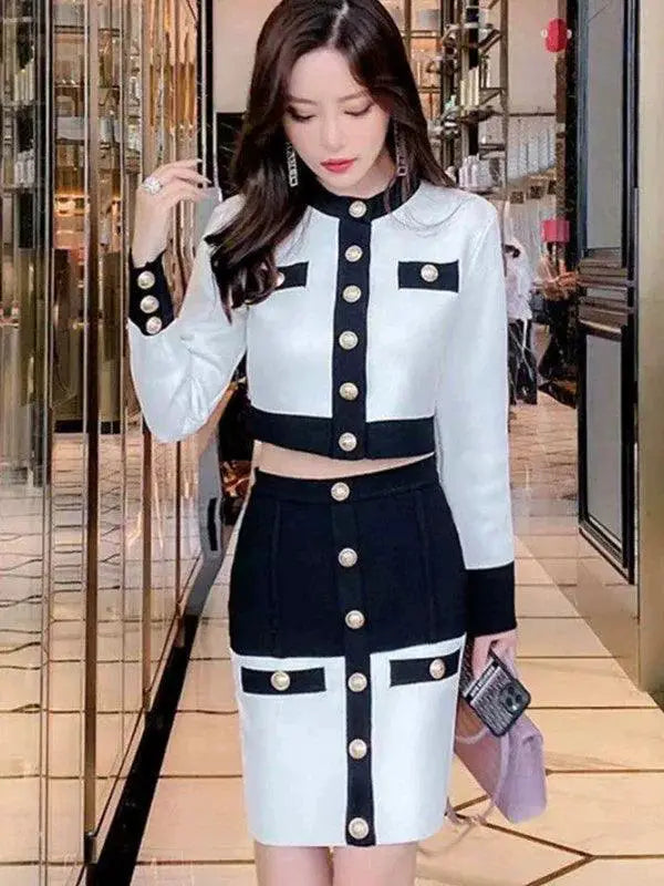 Bandage Long Sleeve Ensemble Elevate Your Style Effortlessly