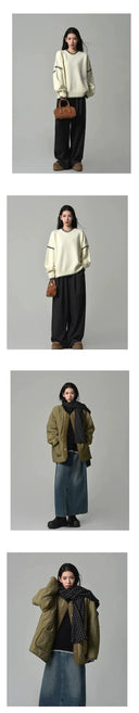 Cozy Women's Knit Sweater for Layering