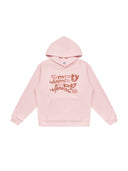 Empty Reference American Retro Street Deformed Font Hoodie