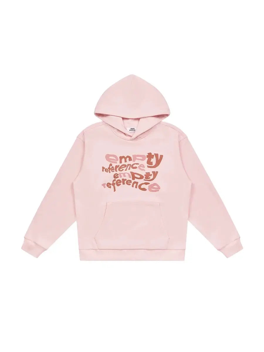 American Retro Street Deformed Font Hoodie - OurLum.com