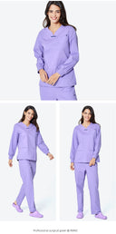 Annuo Elastic Dental Women's Clothing Surgical Gown for Comfort