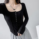 Desire Wind Long Sleeve Shirt for Trendy Women Chic Style