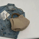 Large Canvas Tote Bag: Stylish Japan & Korea Trend