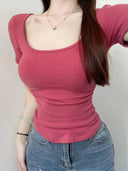 Flattering Tee For Women Casual Wear