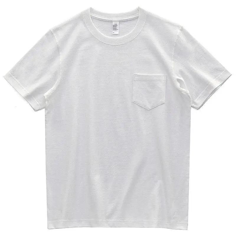 Retro Pocket White T Shirt Fashion Essential Must Have