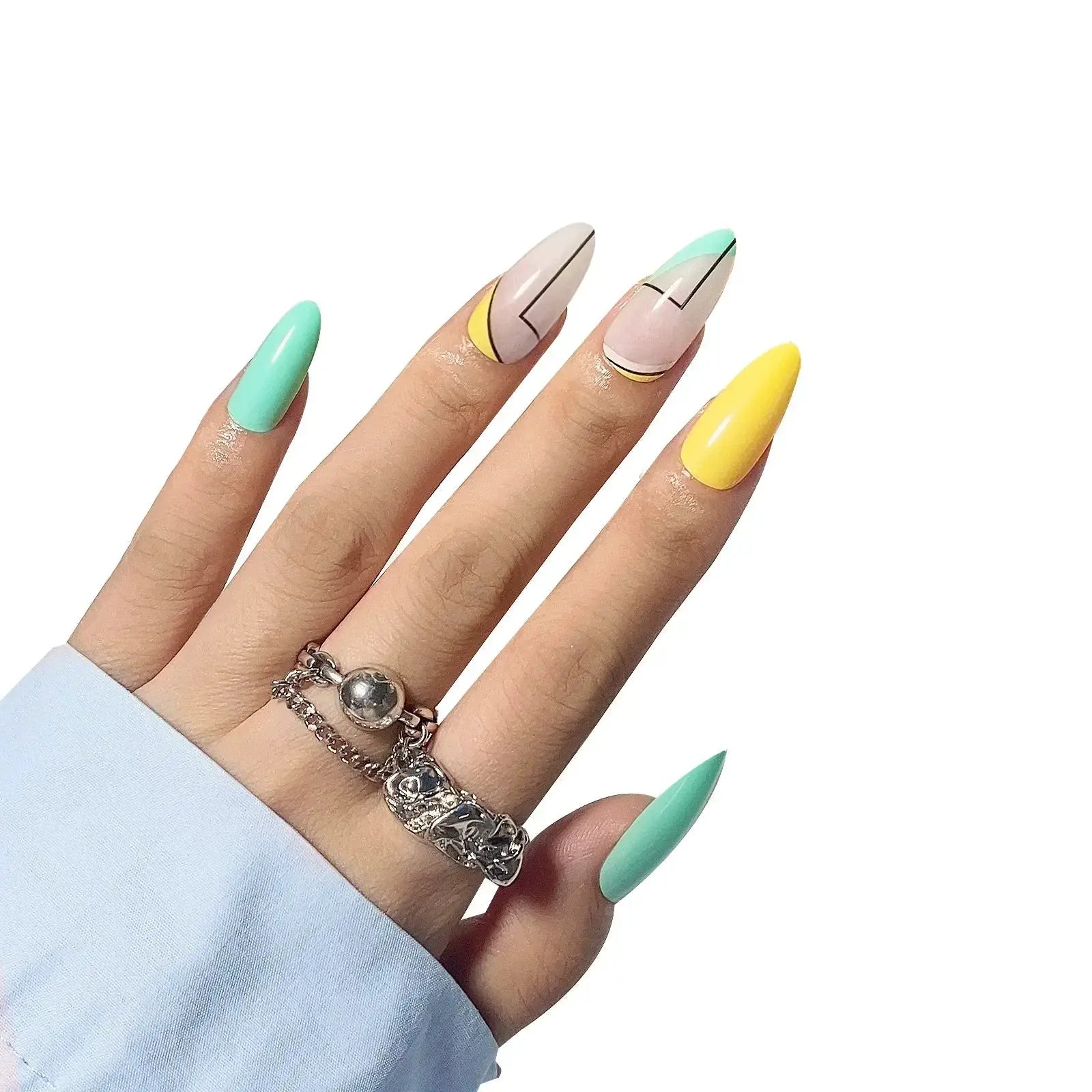Green Armor Nail Polish Long Wear Finish Mid Length