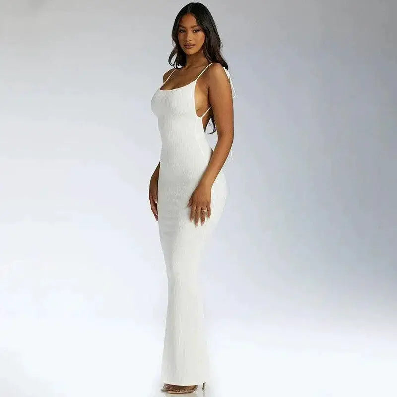 Hot Girl Lace Backless Slip Dress Elevate Your Fashion Game