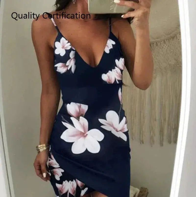 Floral Backless Dress For Spring Fashion Confidence Boost