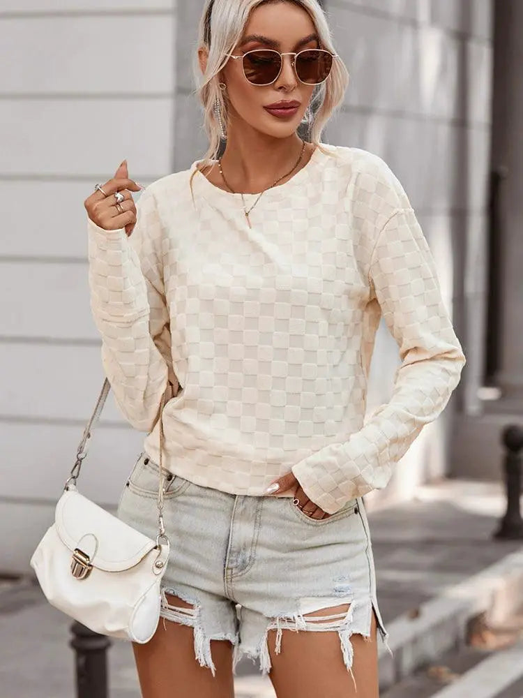 Fall And Winter Heattech Chiffon Shirt 2024 New Arrival